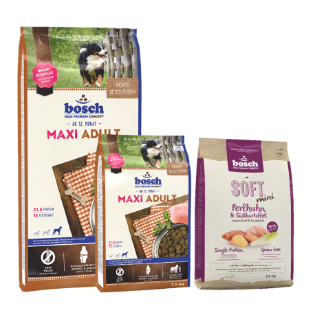 Bosch MAXI ADULT 18kg + Mini su patarška 2,5kg